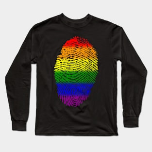 Fingerprint of Pride Long Sleeve T-Shirt